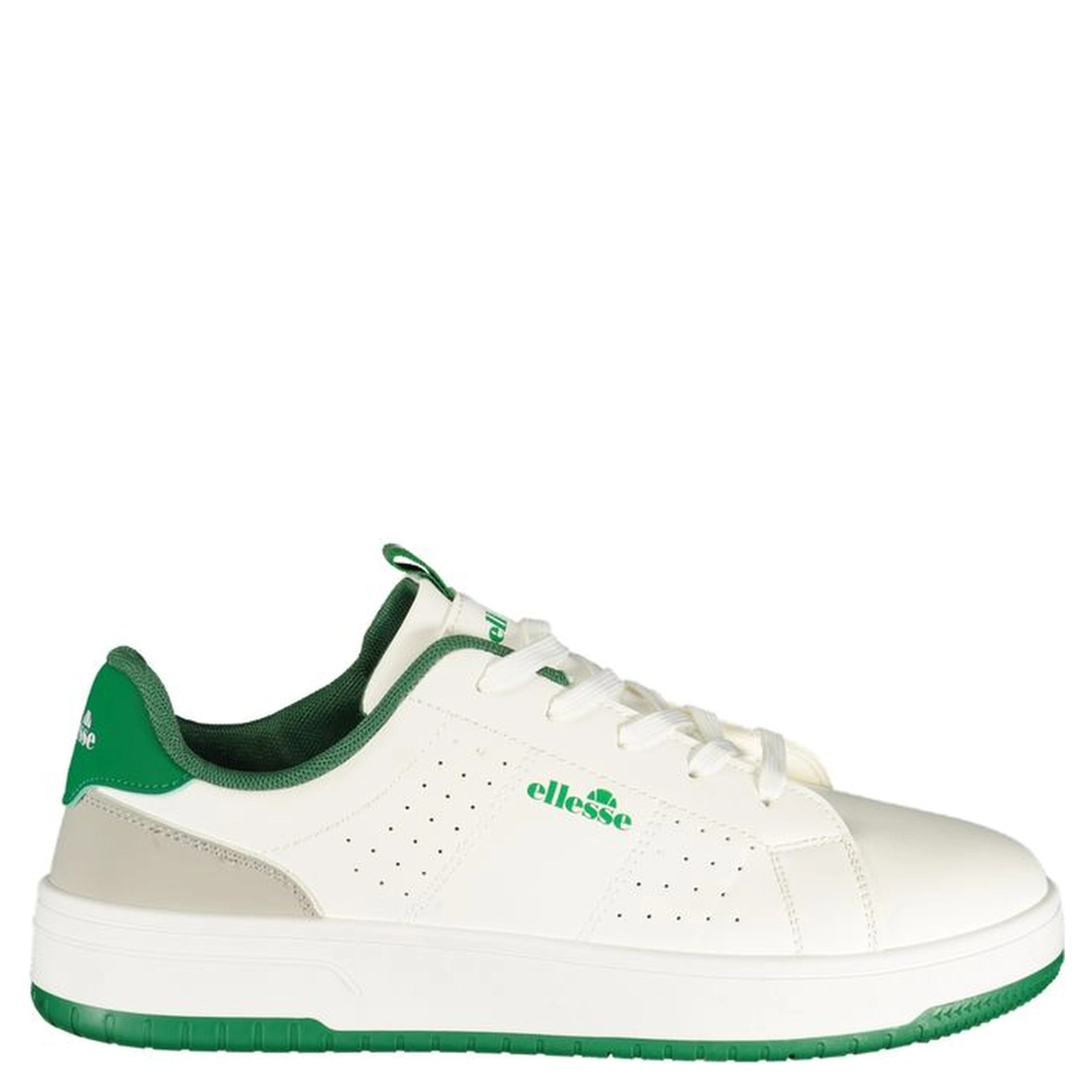 White Polyurethane Men's Sneaker