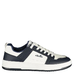 White Polyurethane Men's Sneaker