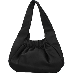Black Fabric Handbag