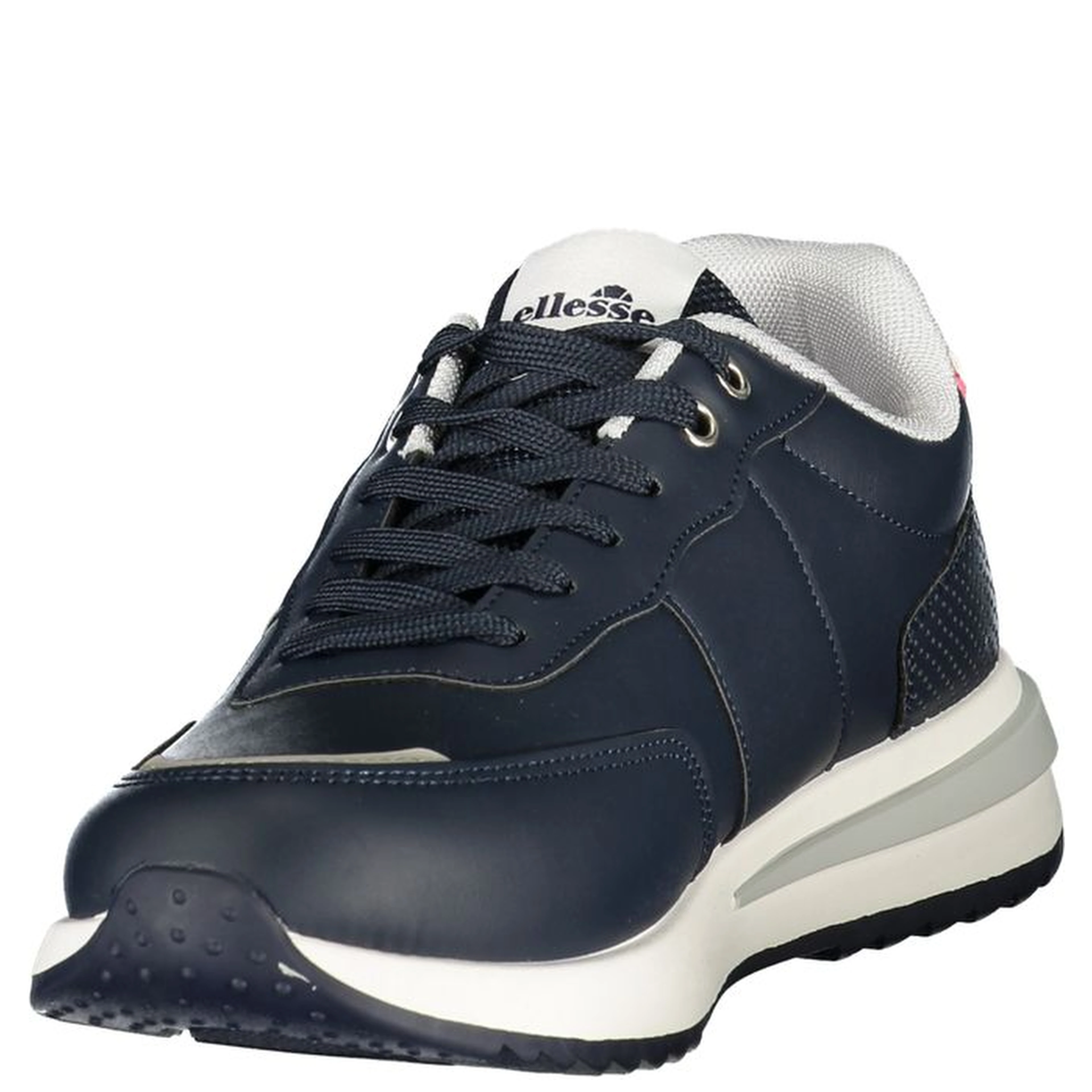 Blue Polyurethane Men's Sneaker