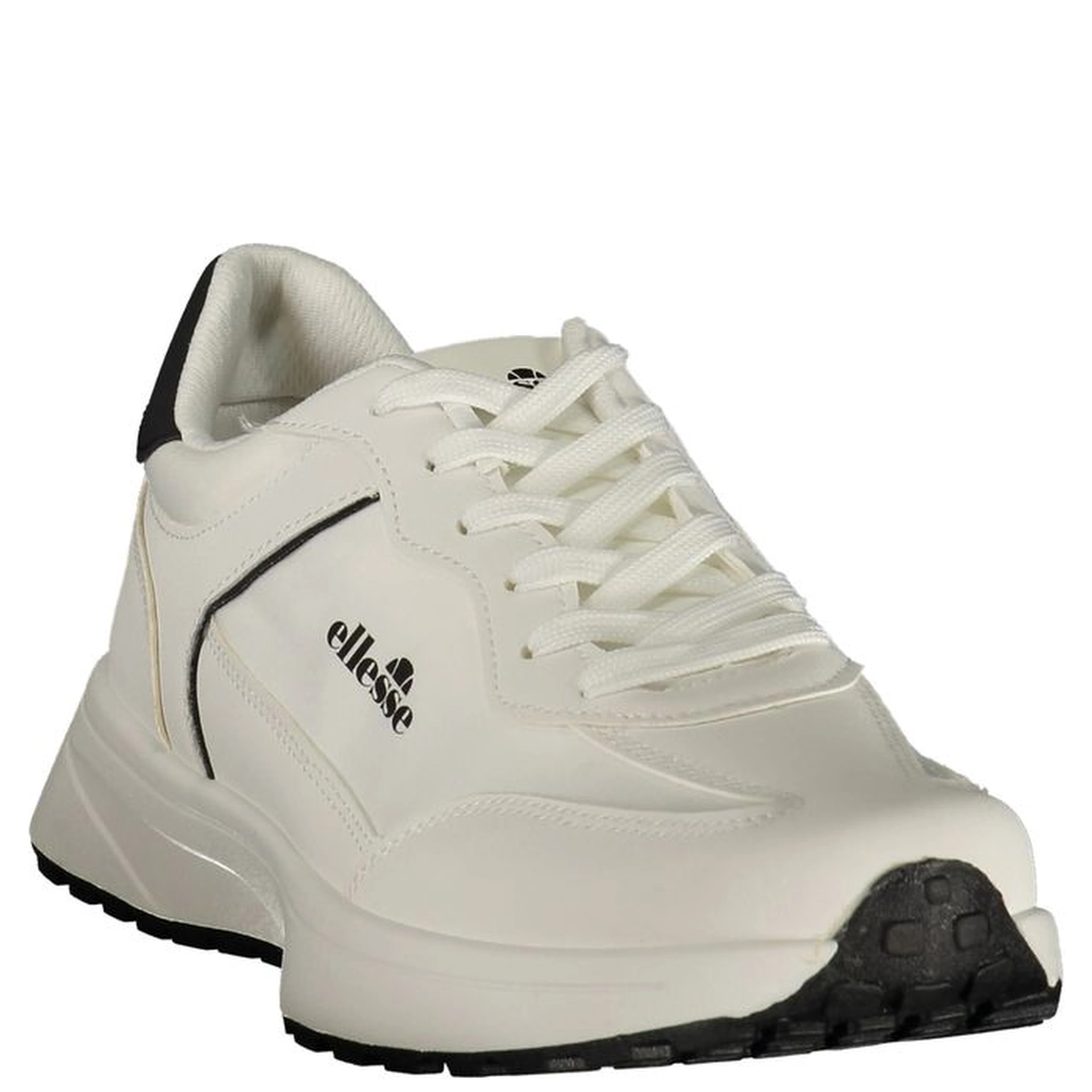 White Polyurethane Men's Sneaker