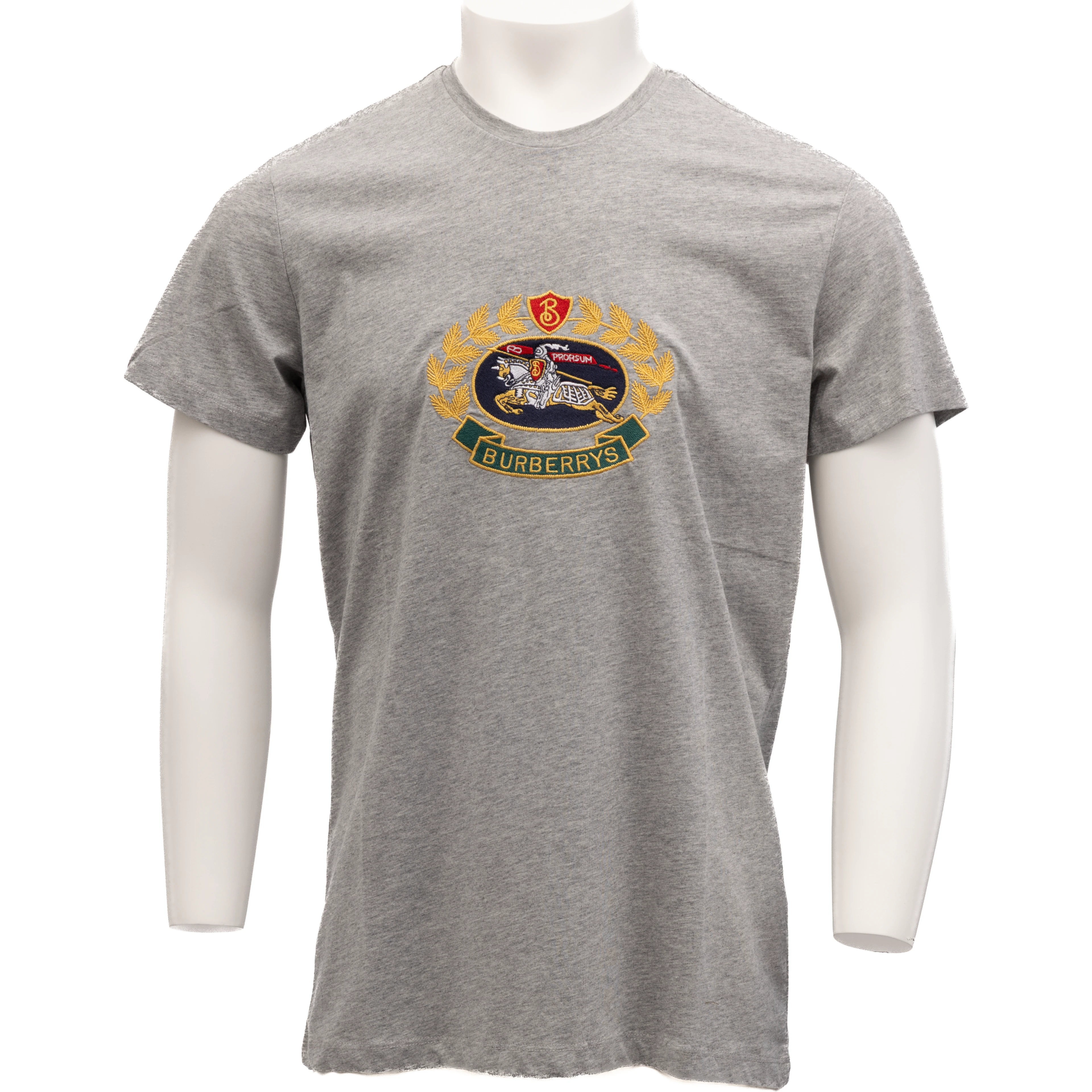 Grey Cotton T-Shirt