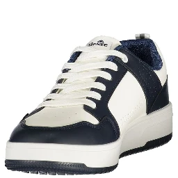 White Polyurethane Men's Sneaker