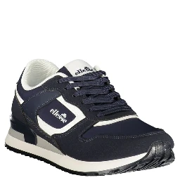 Blue Polyurethane Men's Sneaker