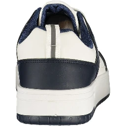 White Polyurethane Men's Sneaker