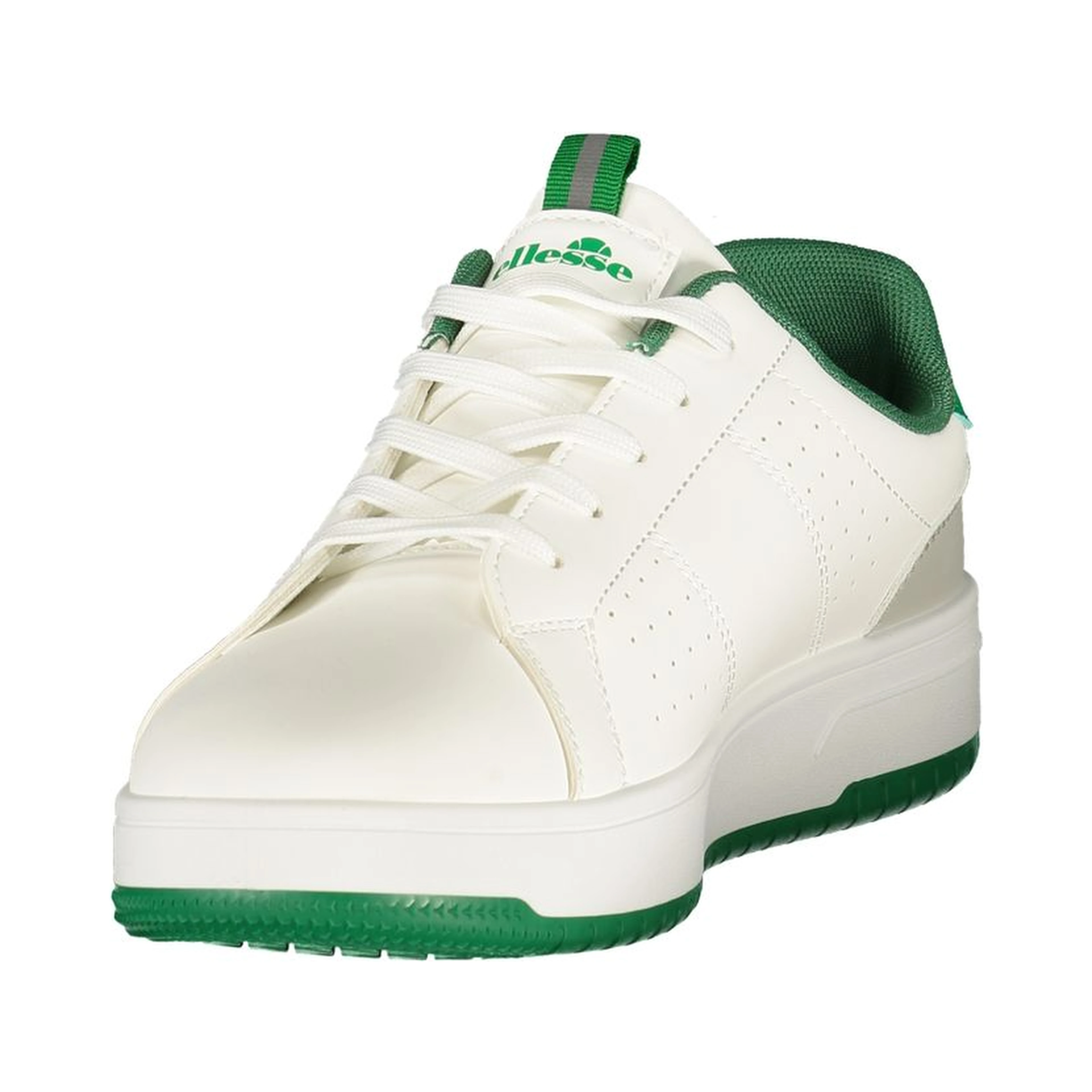 White Polyurethane Men's Sneaker