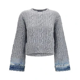 Gray Wool Oves Aries Sweatshirt