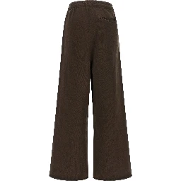 Brown Cotton Joggers (Workout Pants)