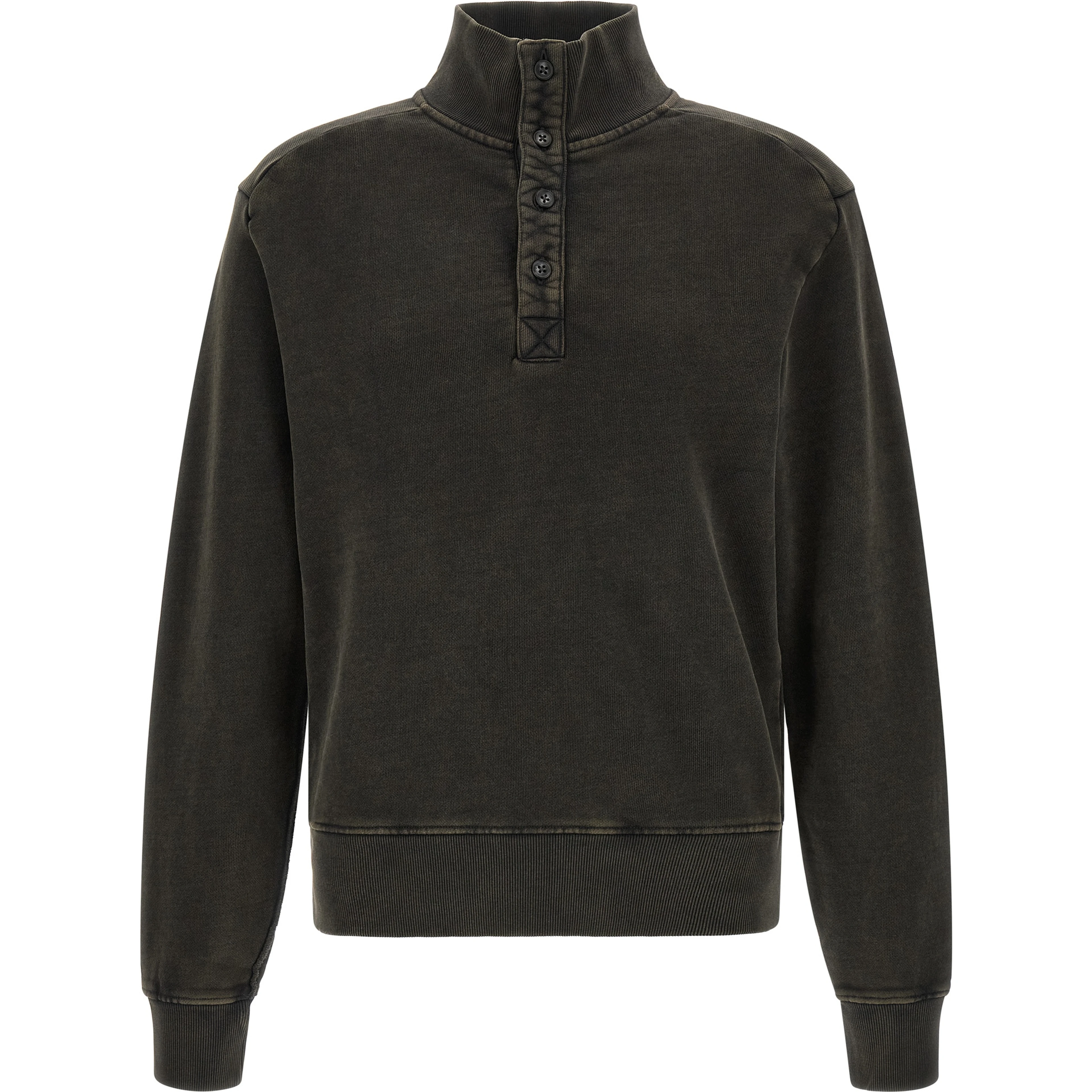 Black Cotton Cardigan
