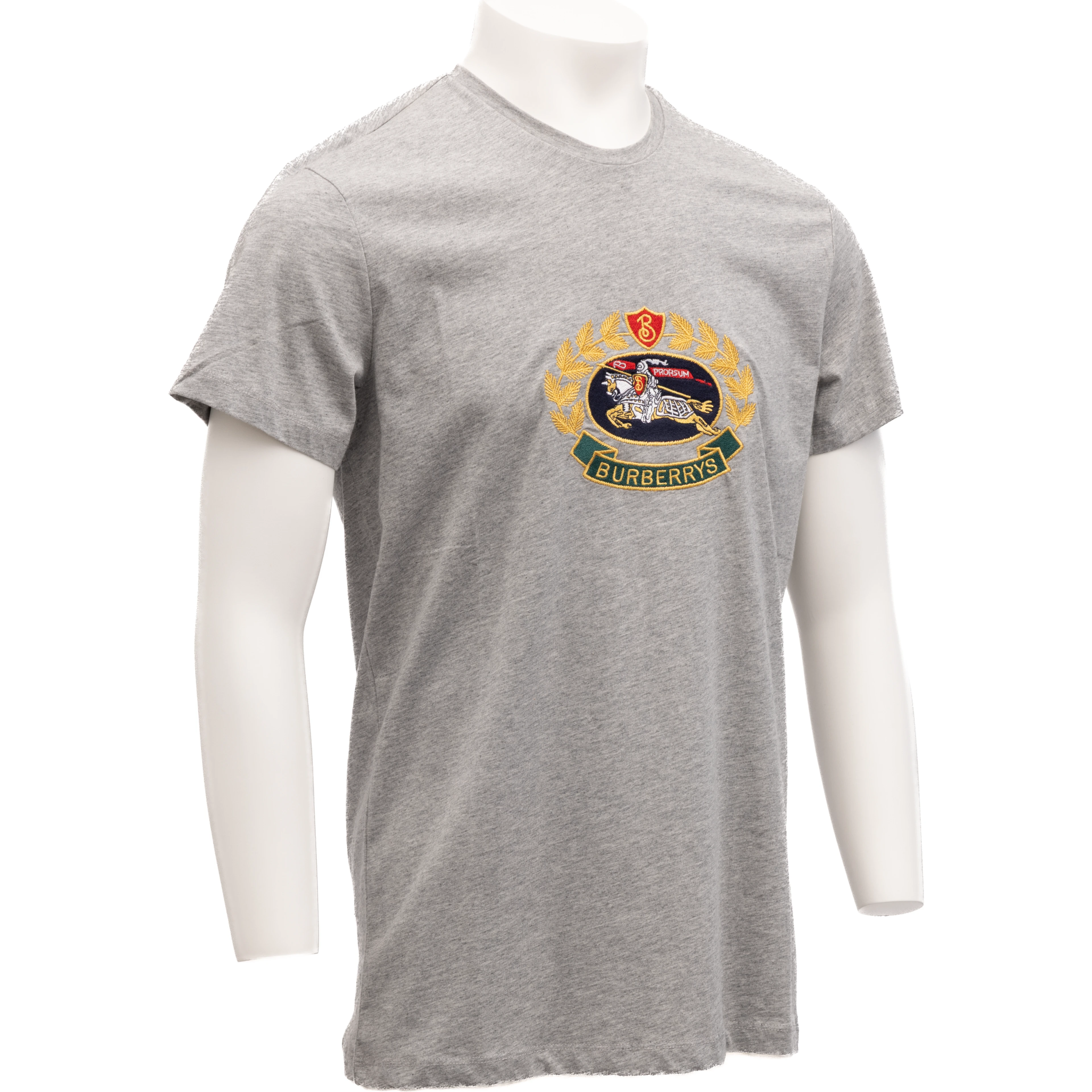 Grey Cotton T-Shirt