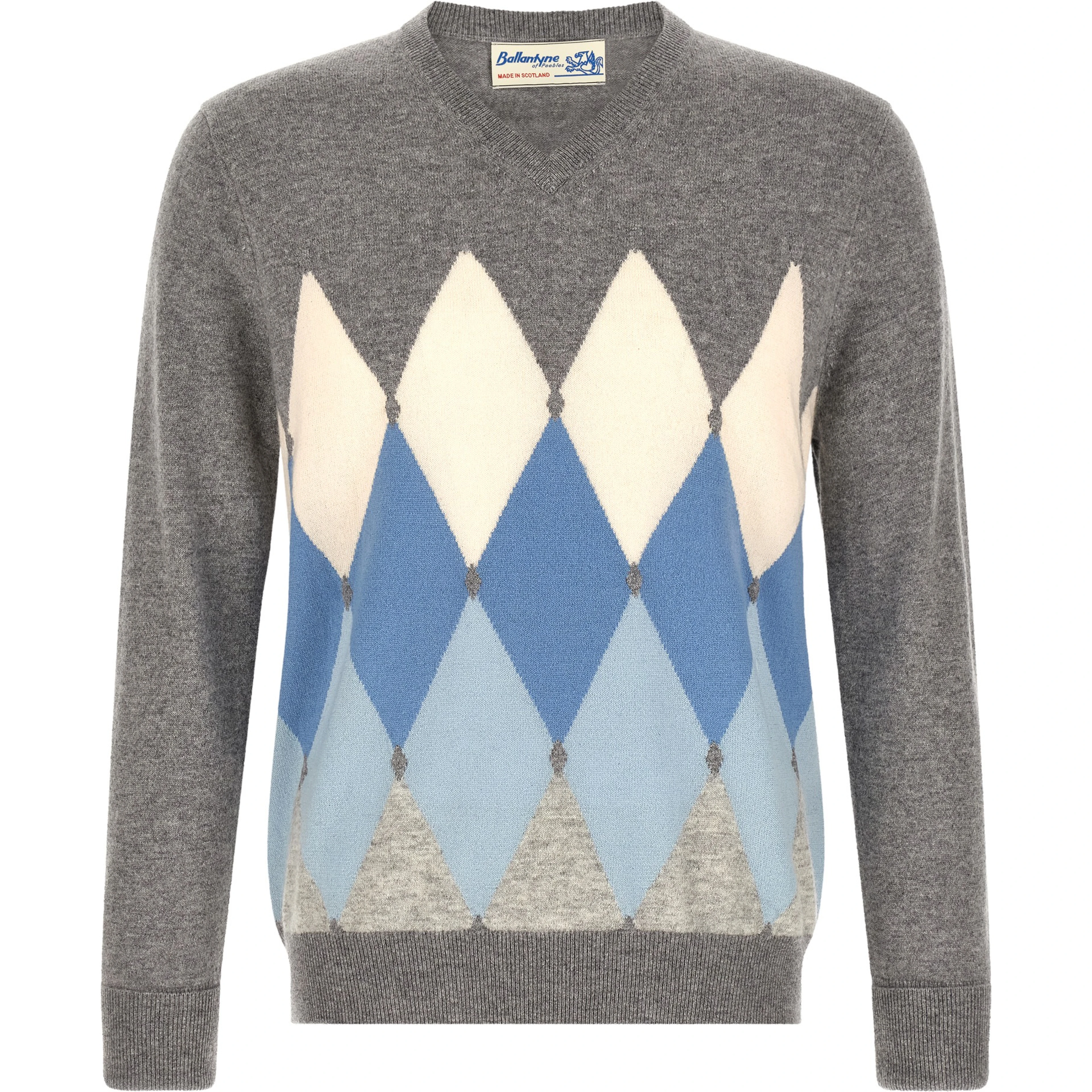 Gray Cashmere Cardigan