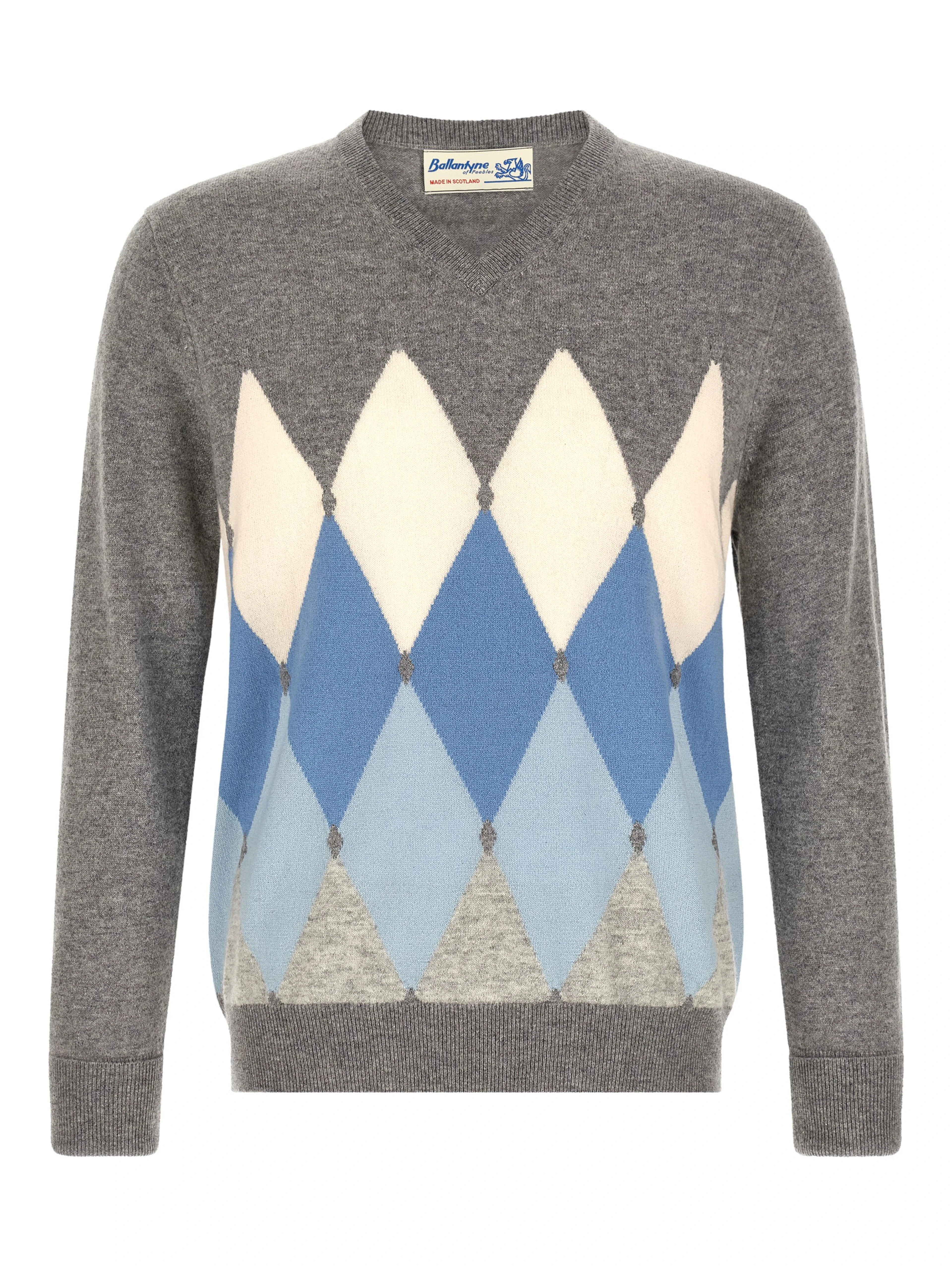 Gray Cashmere Cardigan