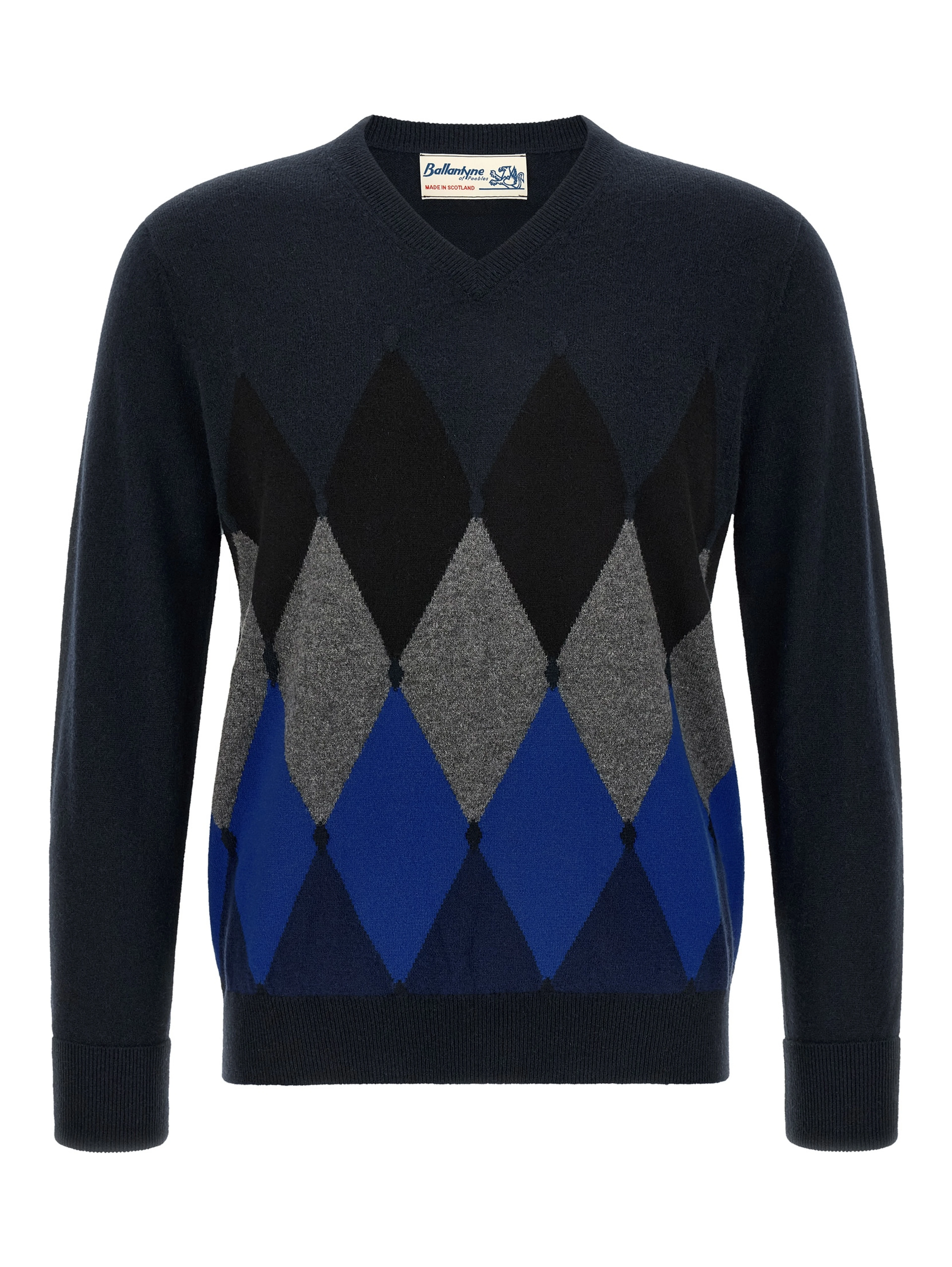 Blue Cashmere Cardigan