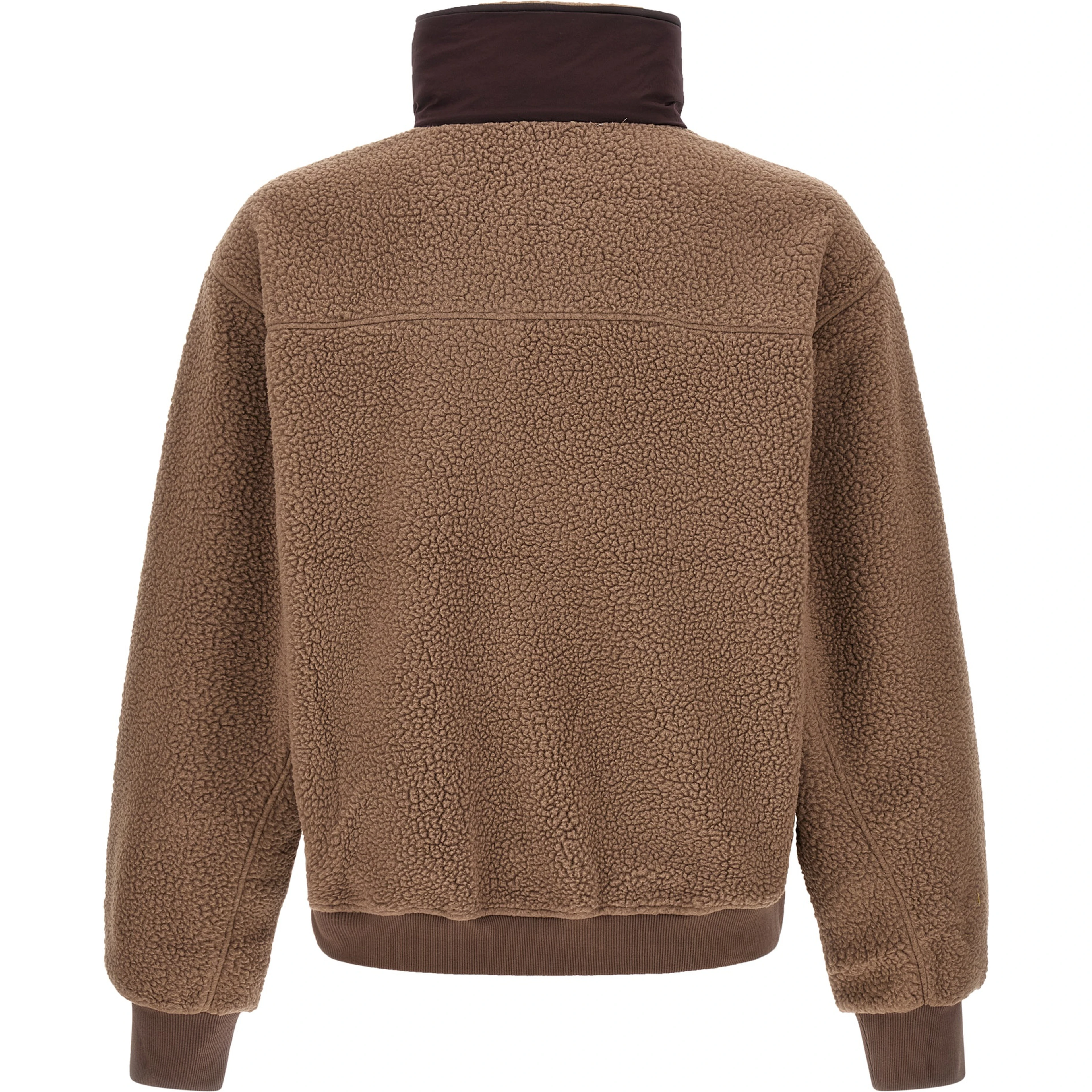 Brown Polyester Sweatshirt