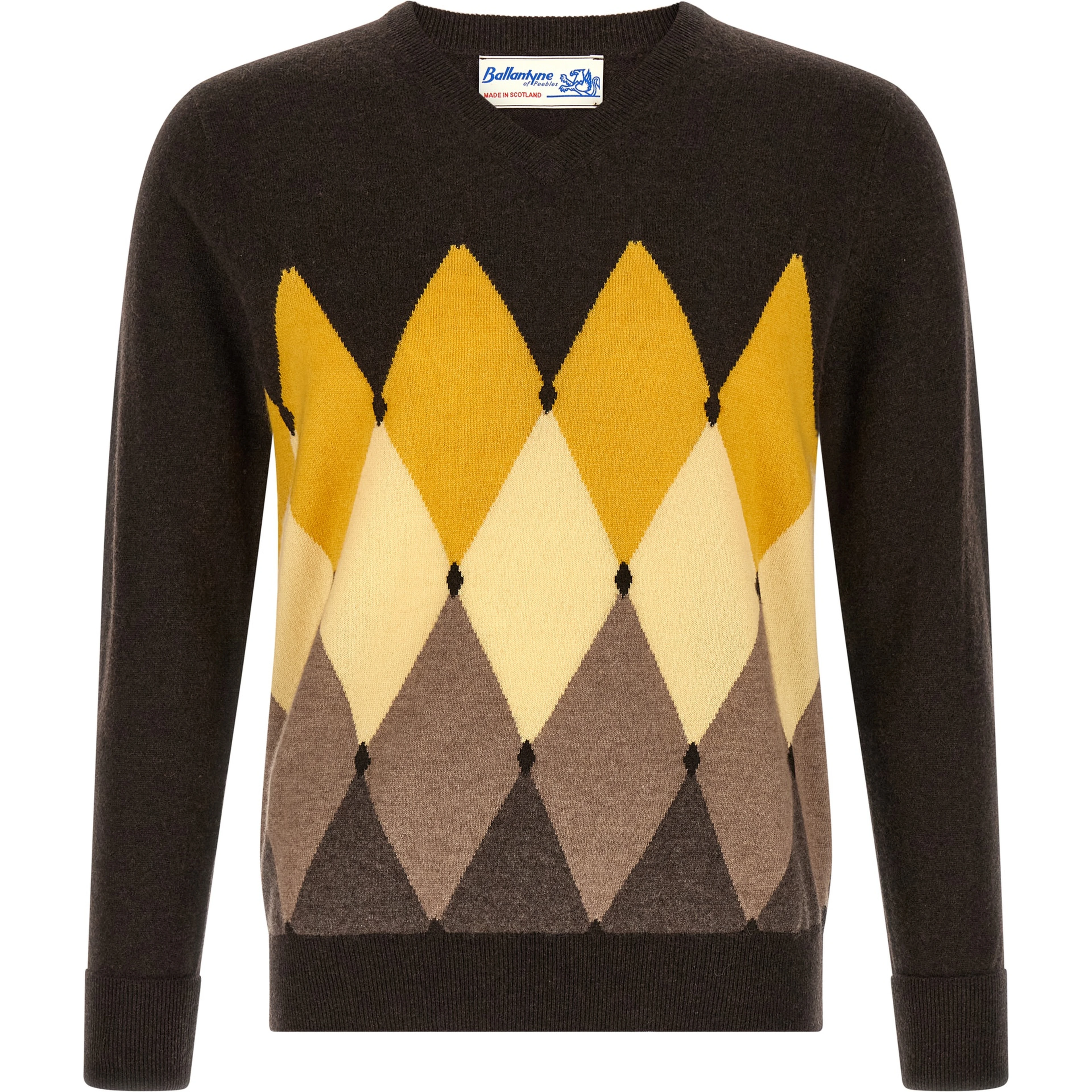 Brown Cashmere Cardigan