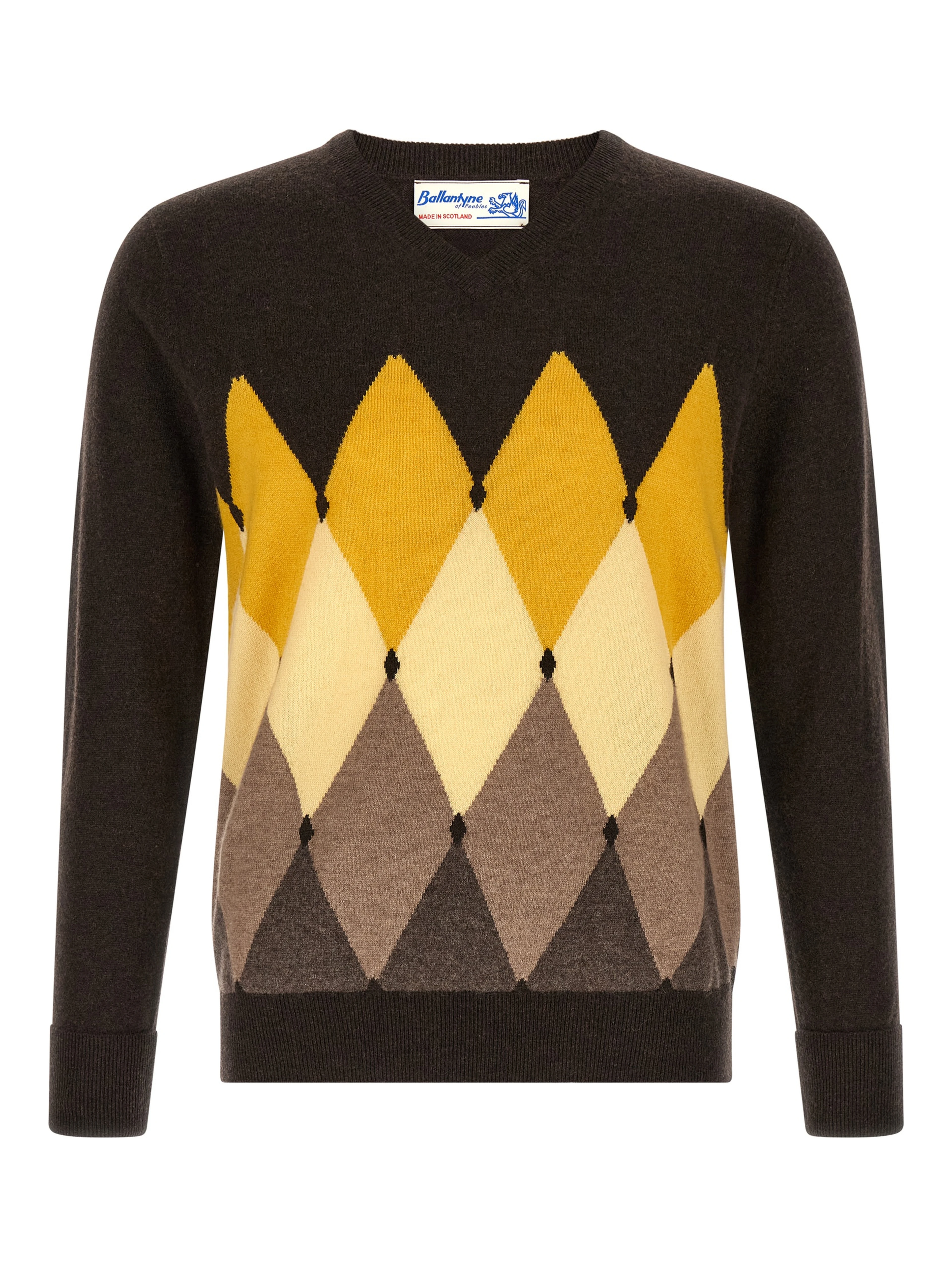 Brown Cashmere Cardigan