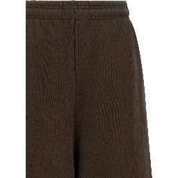 Brown Cotton Joggers (Workout Pants)