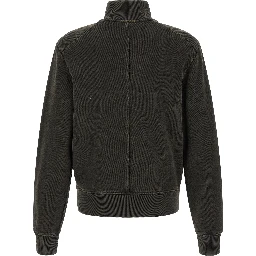 Black Cotton Cardigan