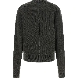 Black Cotton Sweatshirt