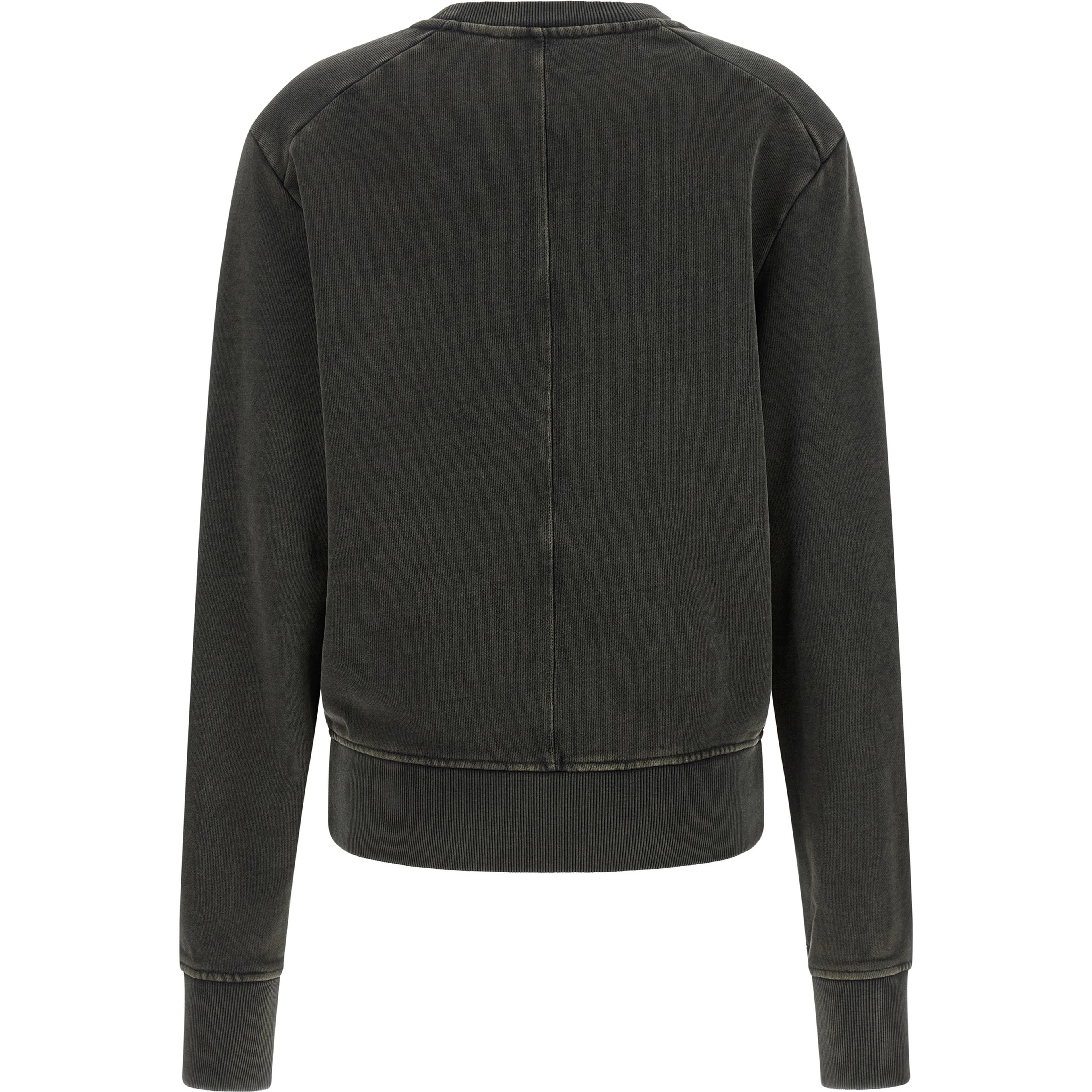 Black Cotton Sweatshirt