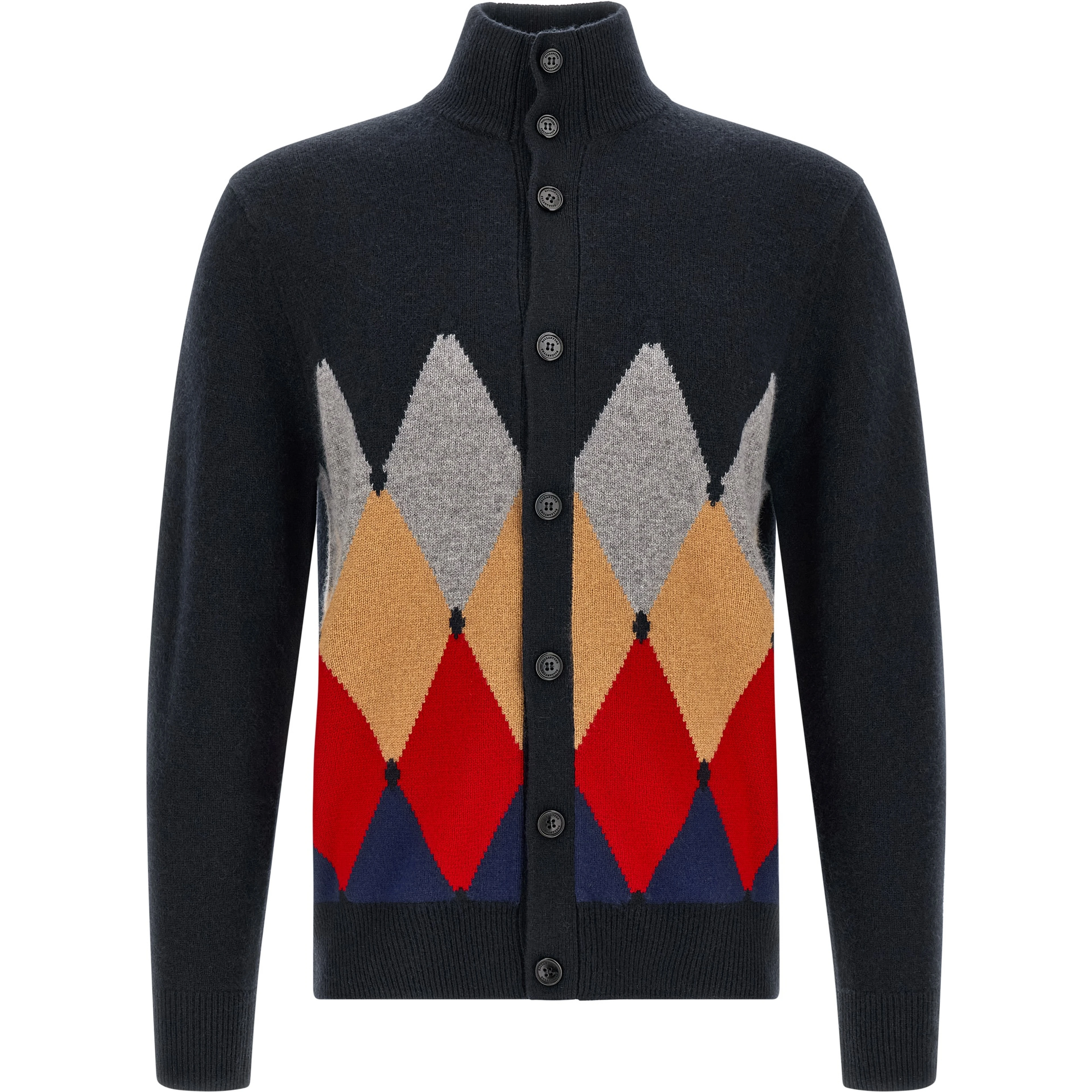 Blue Cashmere Cardigan