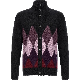 Black Cashmere Cardigan