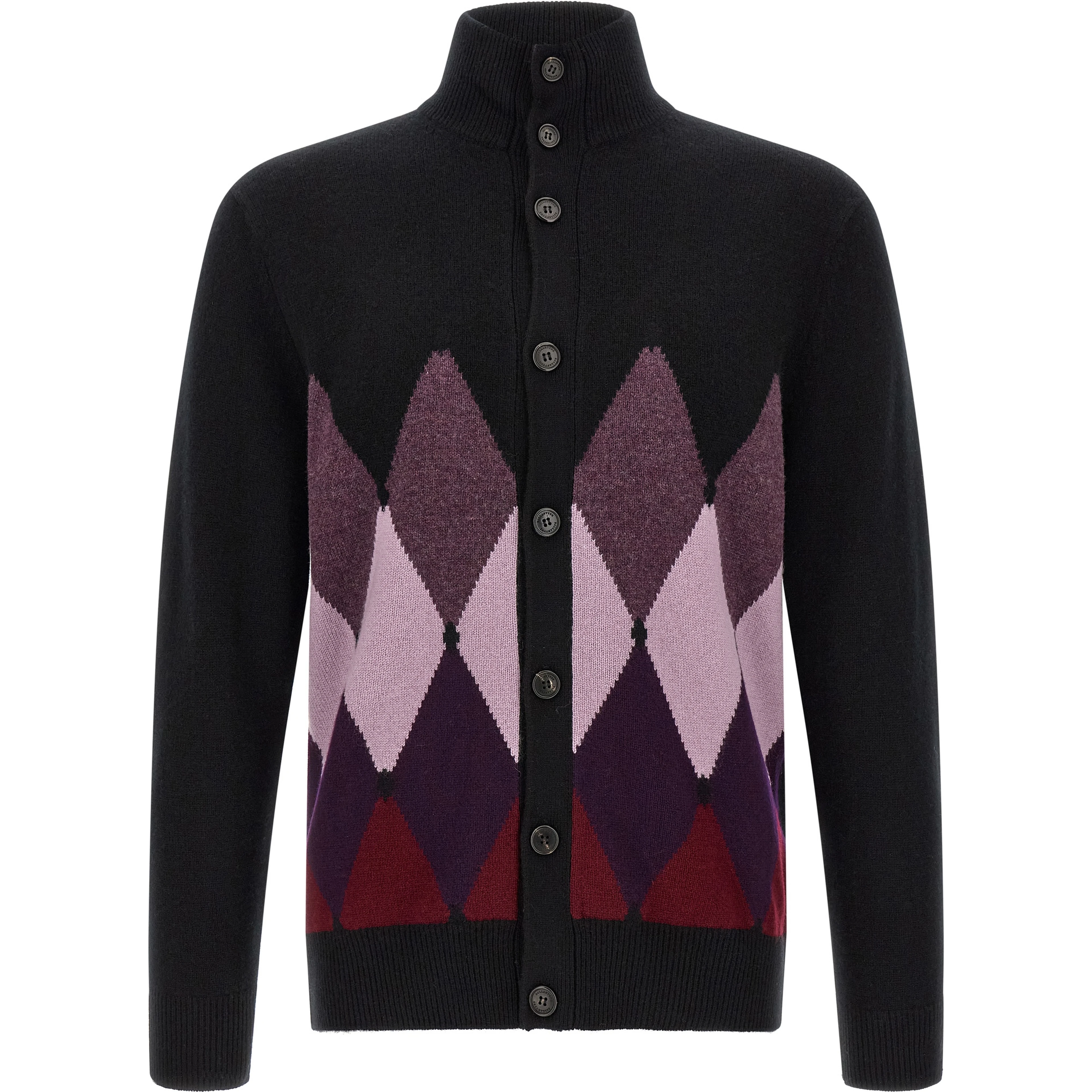 Black Cashmere Cardigan