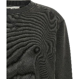 Black Cotton Sweatshirt