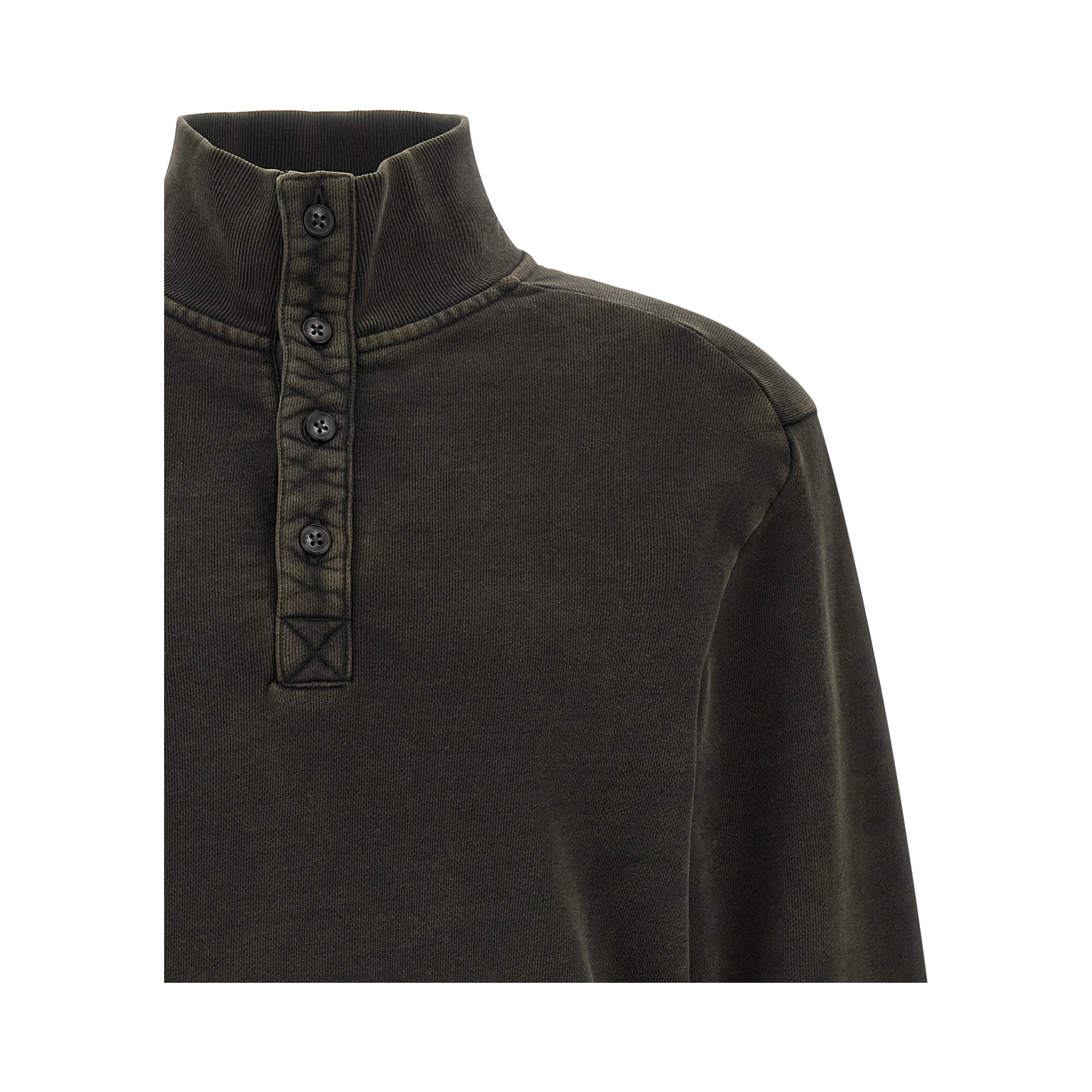 Black Cotton Cardigan