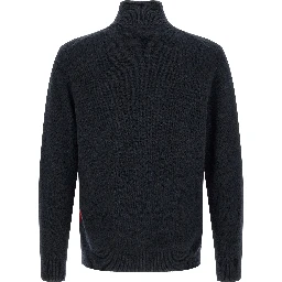 Blue Cashmere Cardigan