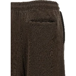 Brown Cotton Joggers (Workout Pants)