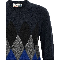 Blue Cashmere Cardigan