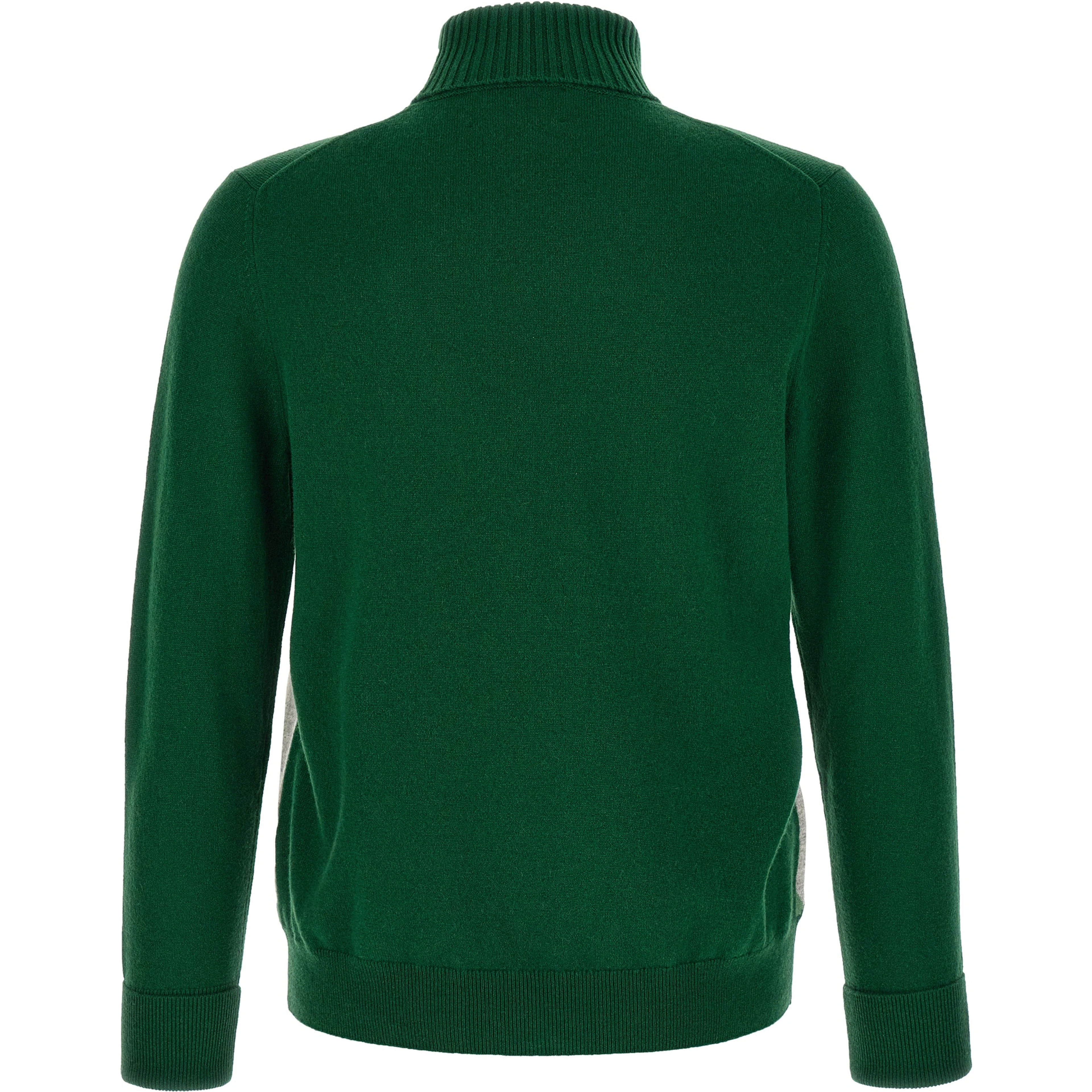 Bicolor Cashmere Cardigan