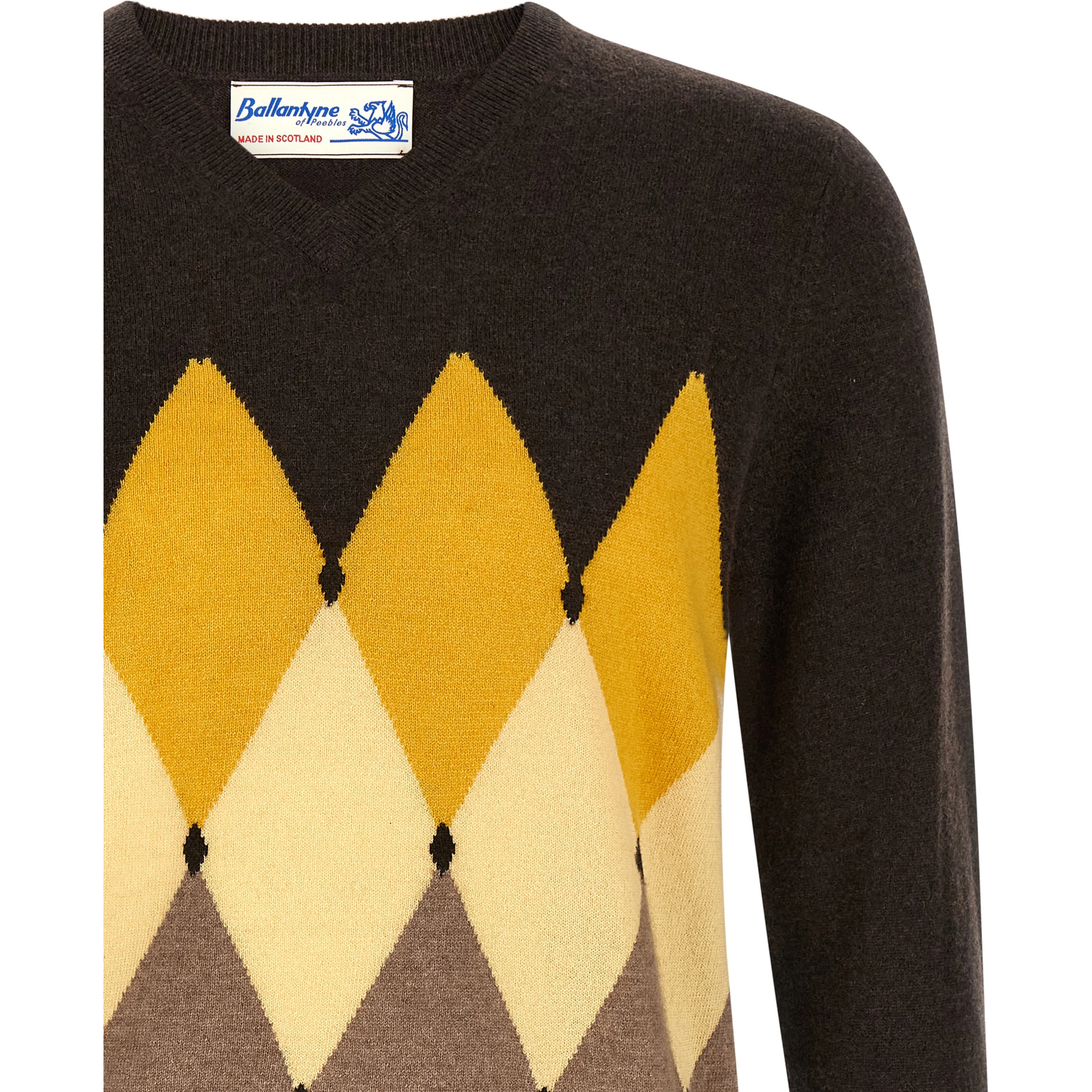 Brown Cashmere Cardigan