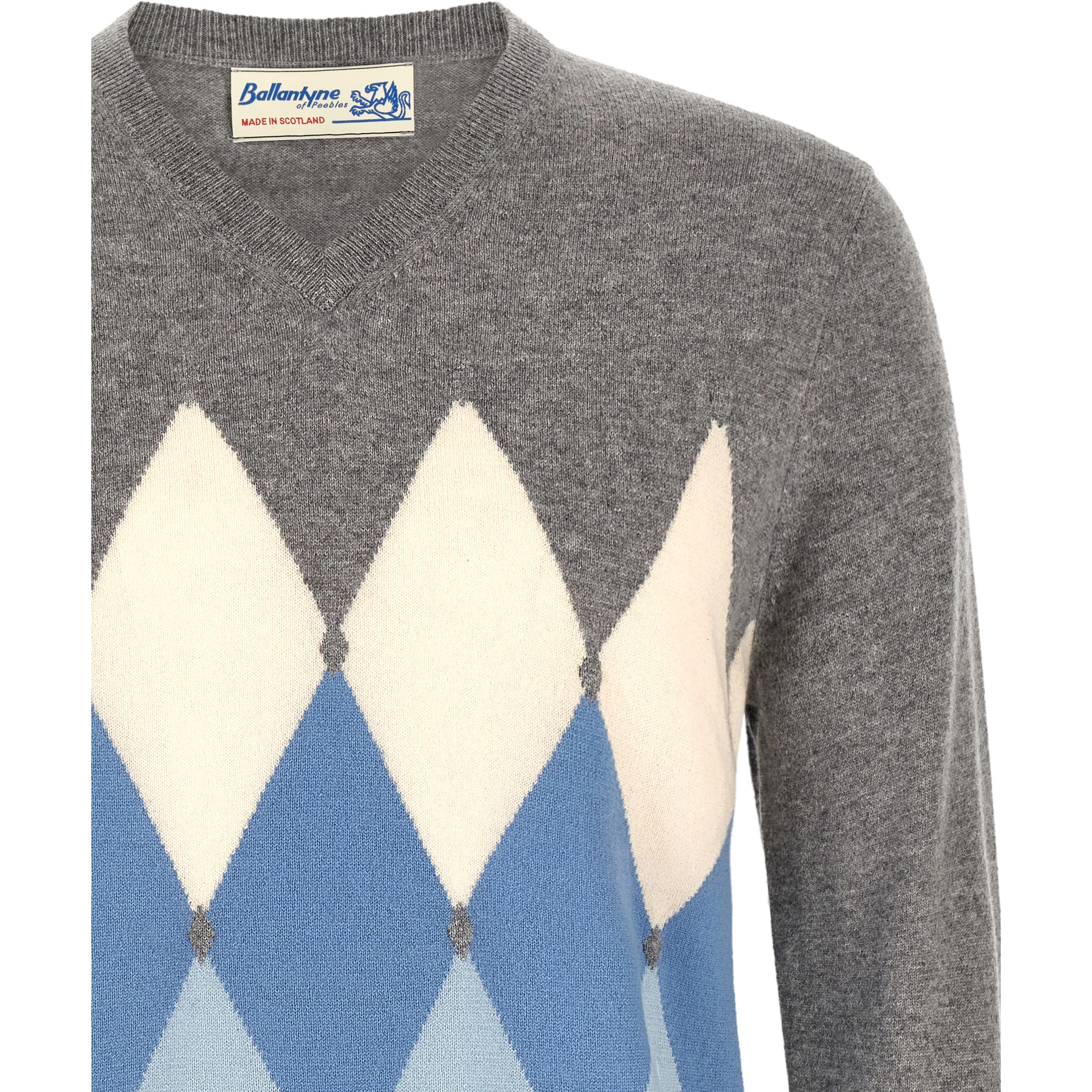Gray Cashmere Cardigan
