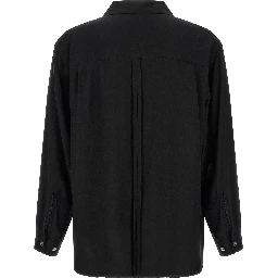 Black Rayon Blouse