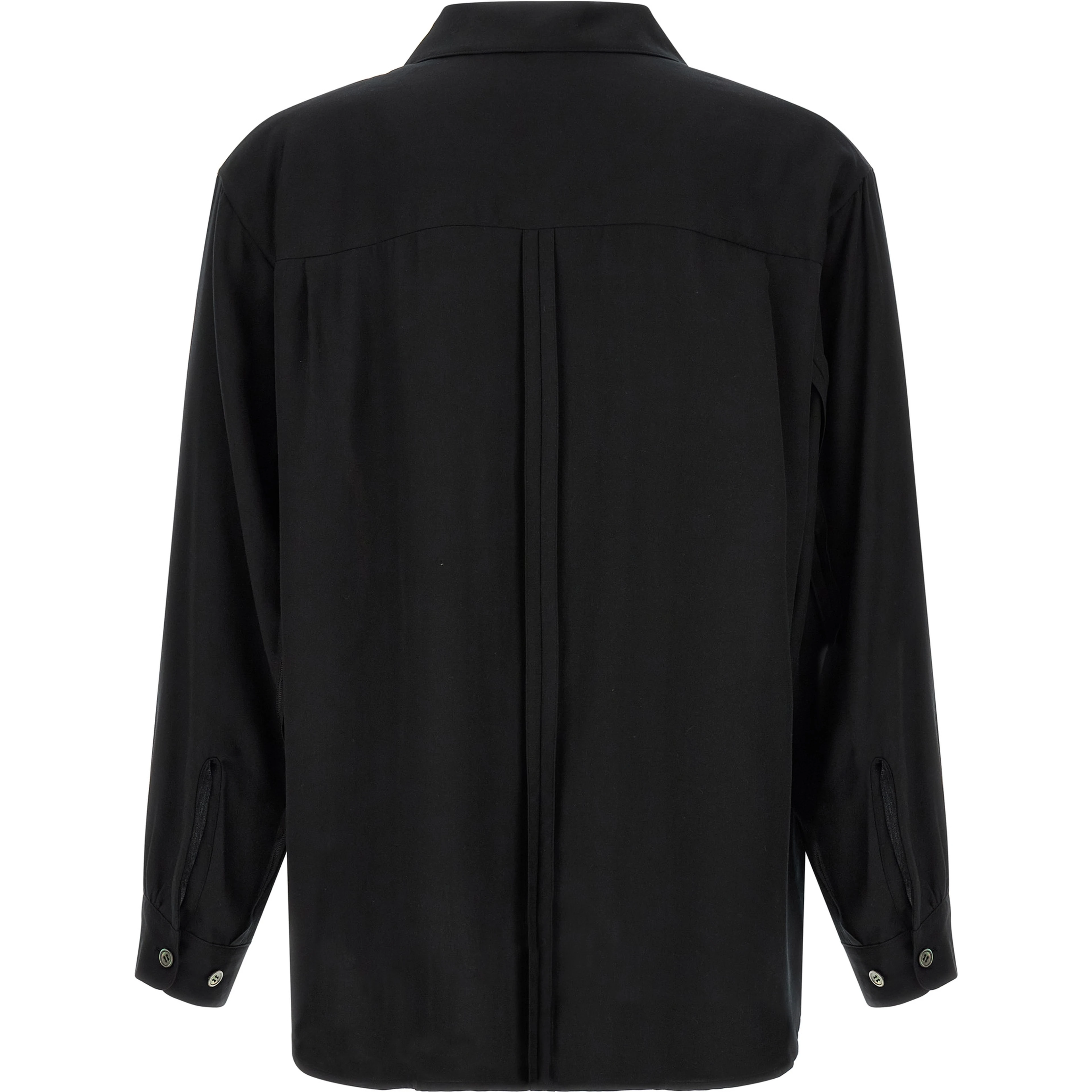 Black Rayon Blouse
