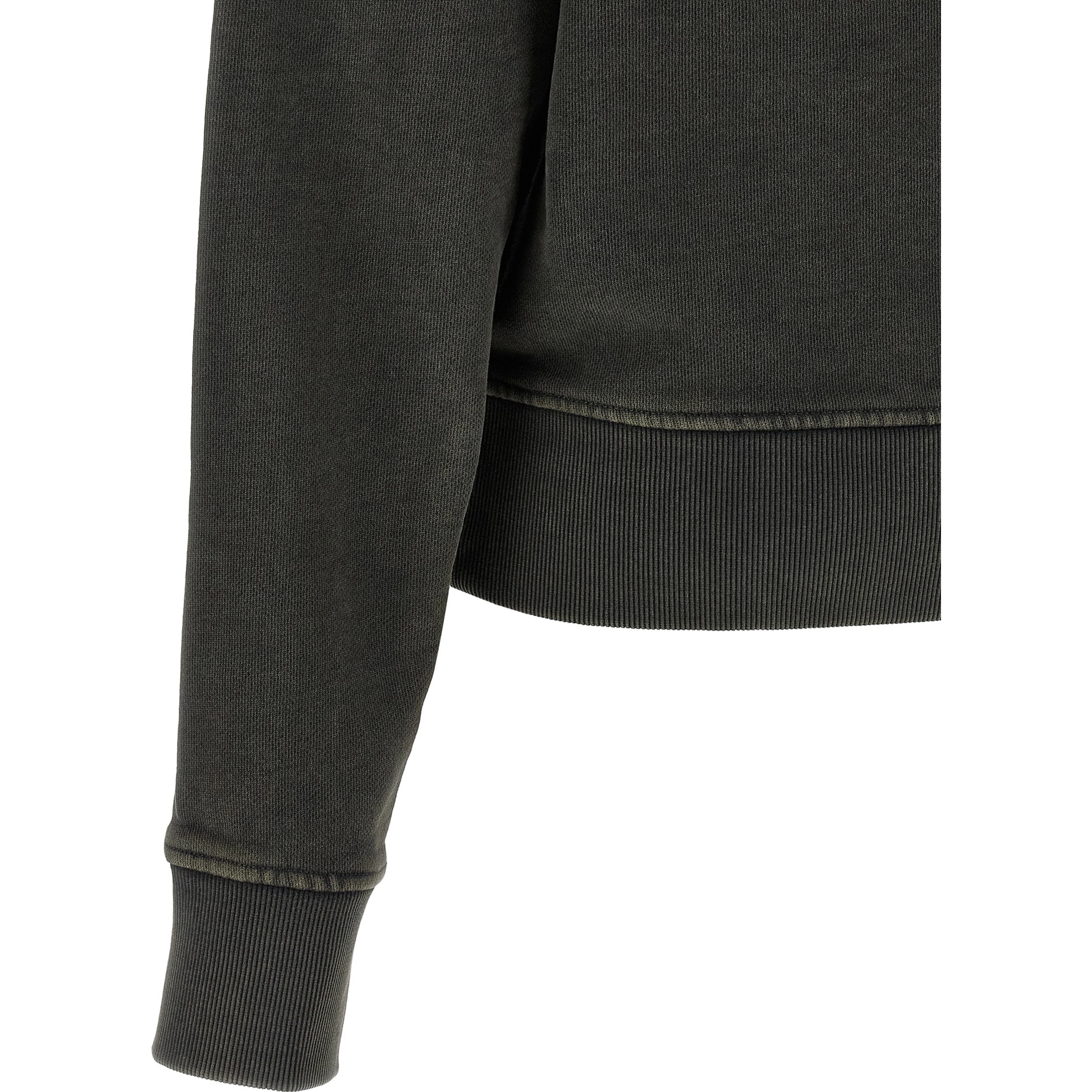 Black Cotton Sweatshirt