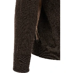 Brown Cashmere Cardigan