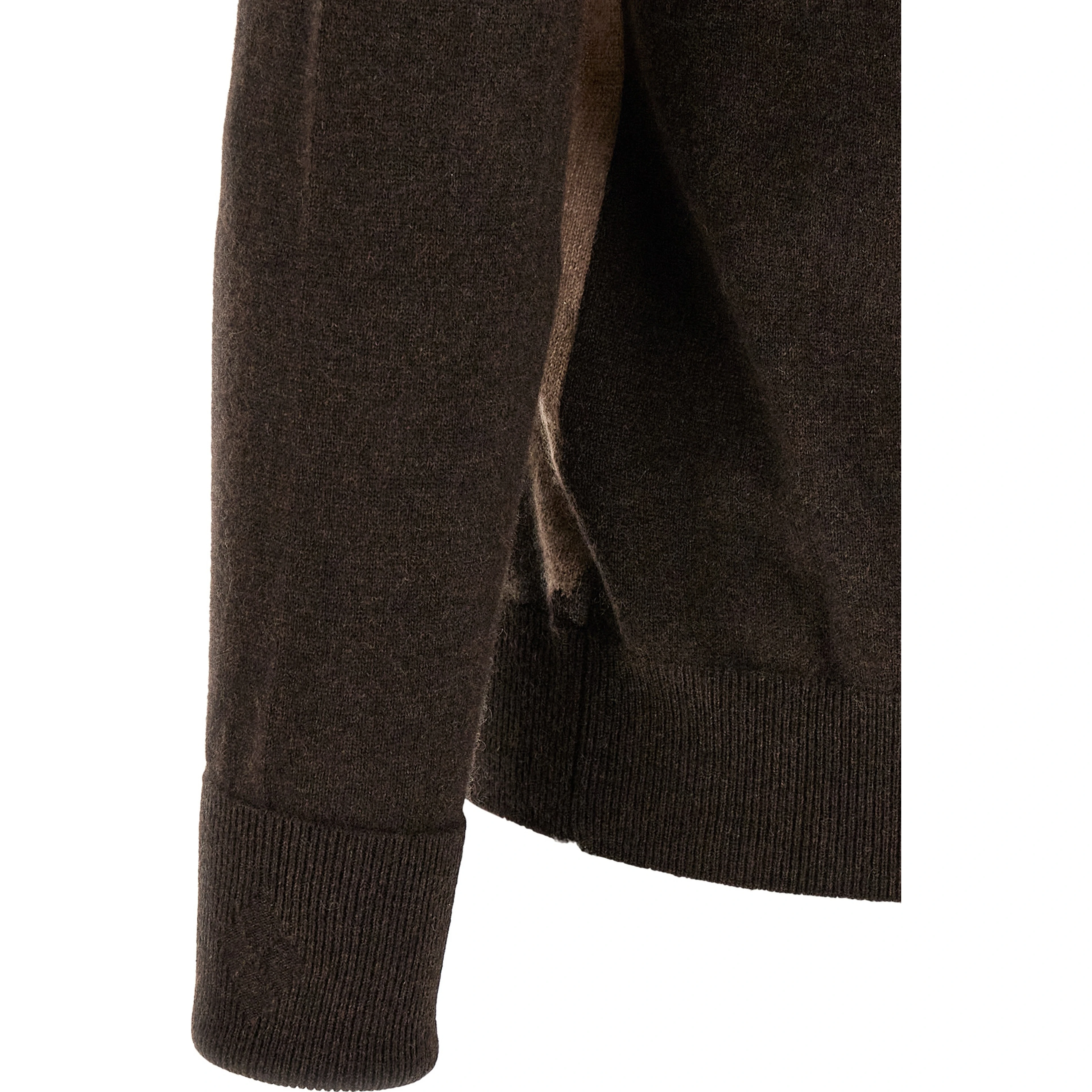 Brown Cashmere Cardigan