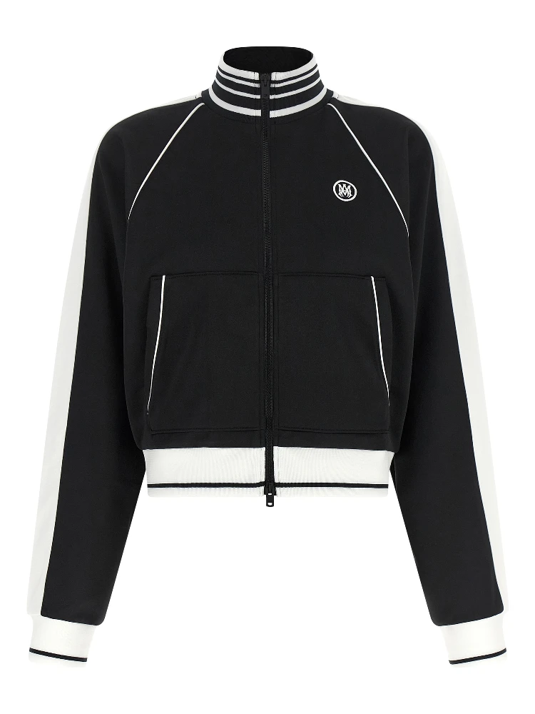 Black Polyester Shell Jacket