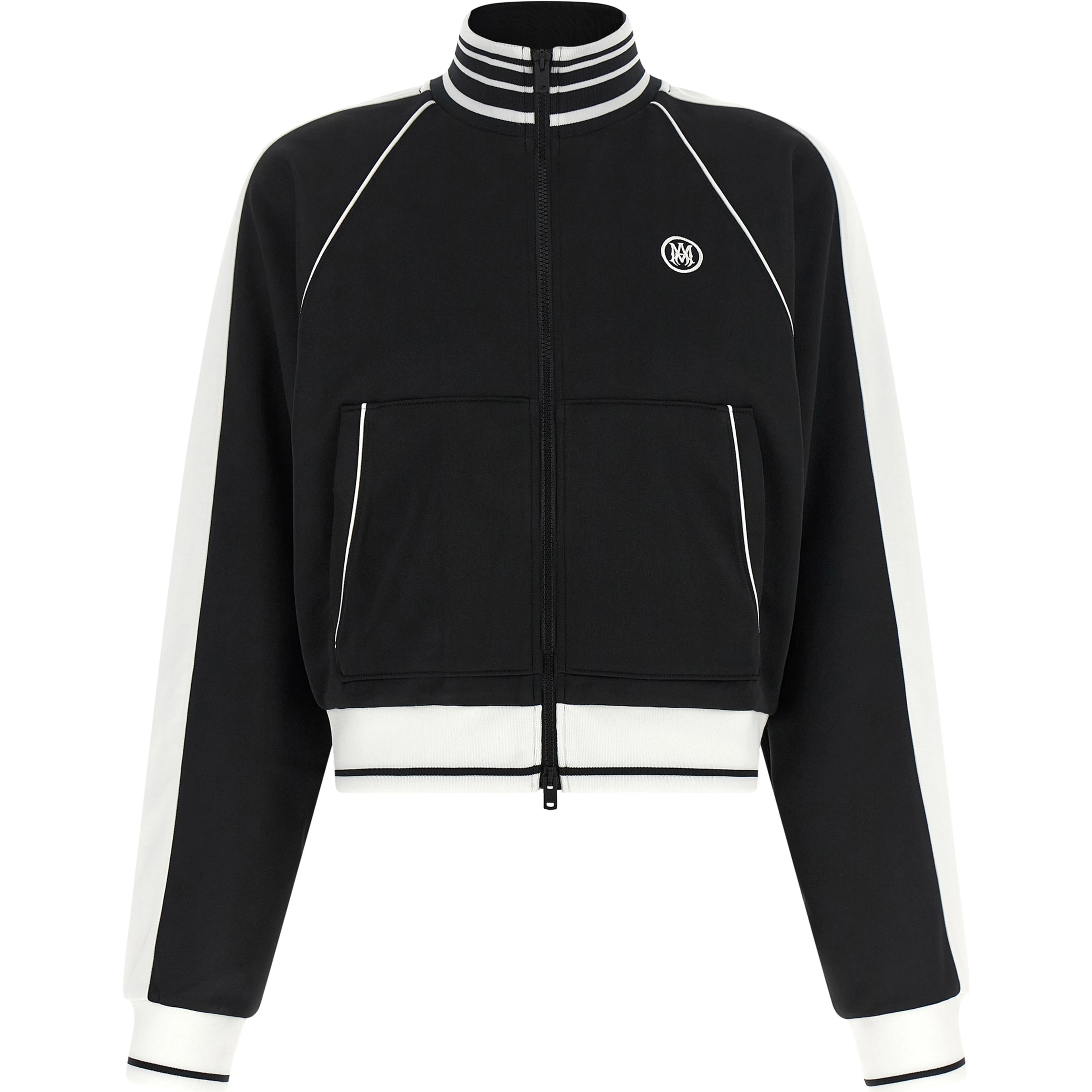 Black Polyester Shell Jacket