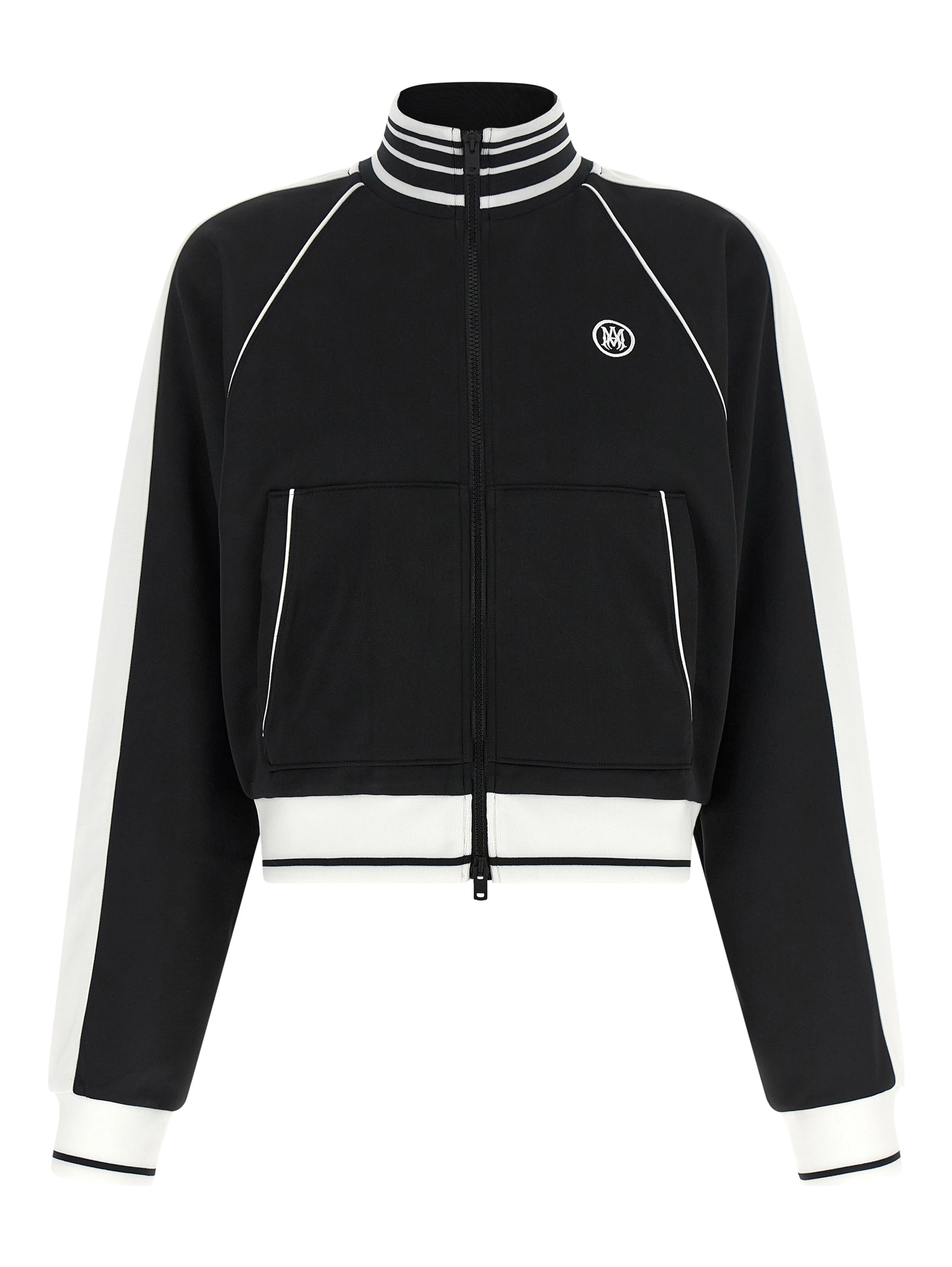 Black Polyester Shell Jacket