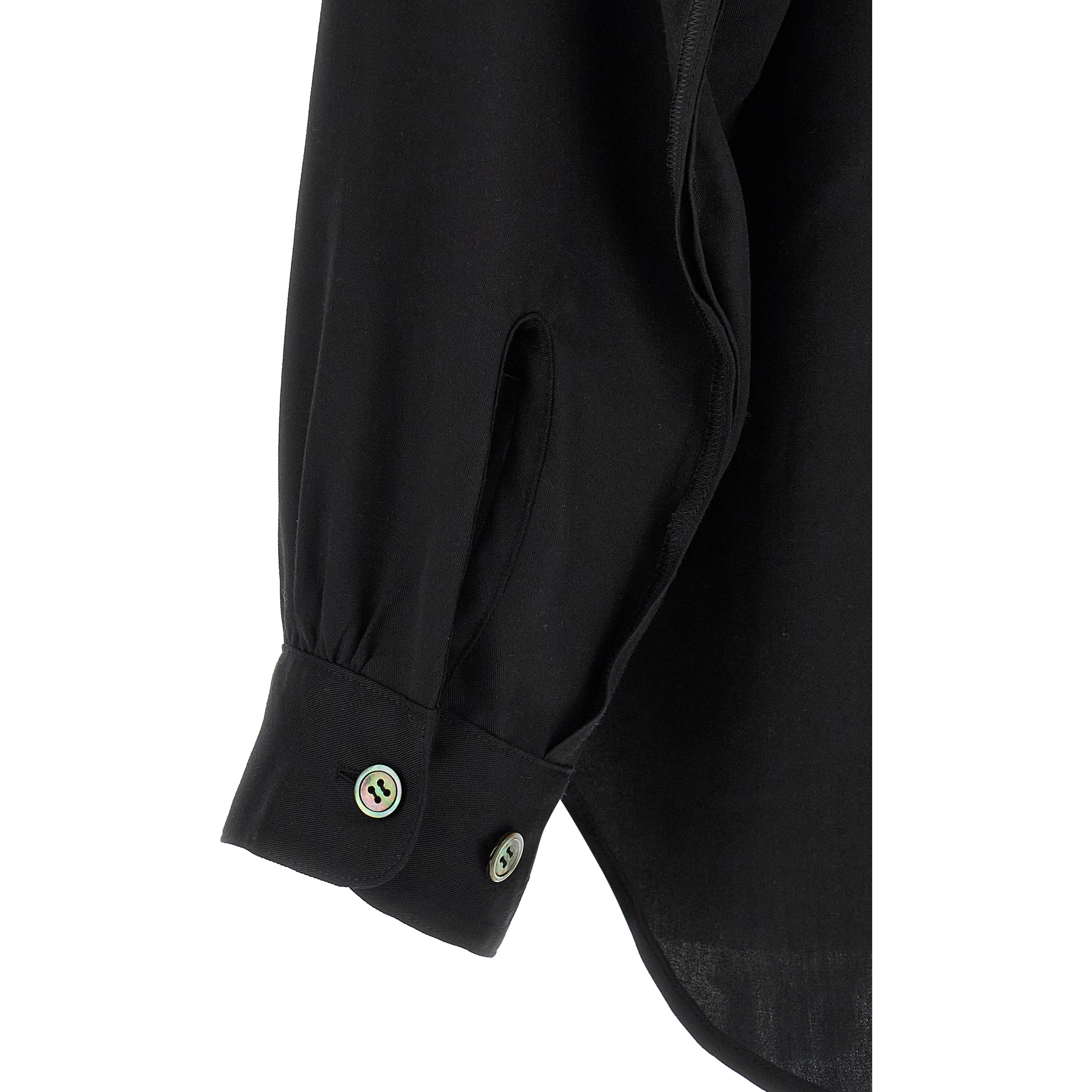 Black Rayon Blouse