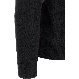 Black Cashmere Cardigan