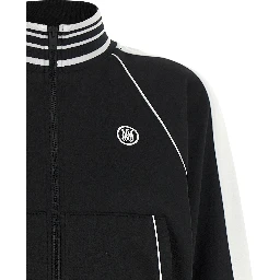 Black Polyester Shell Jacket