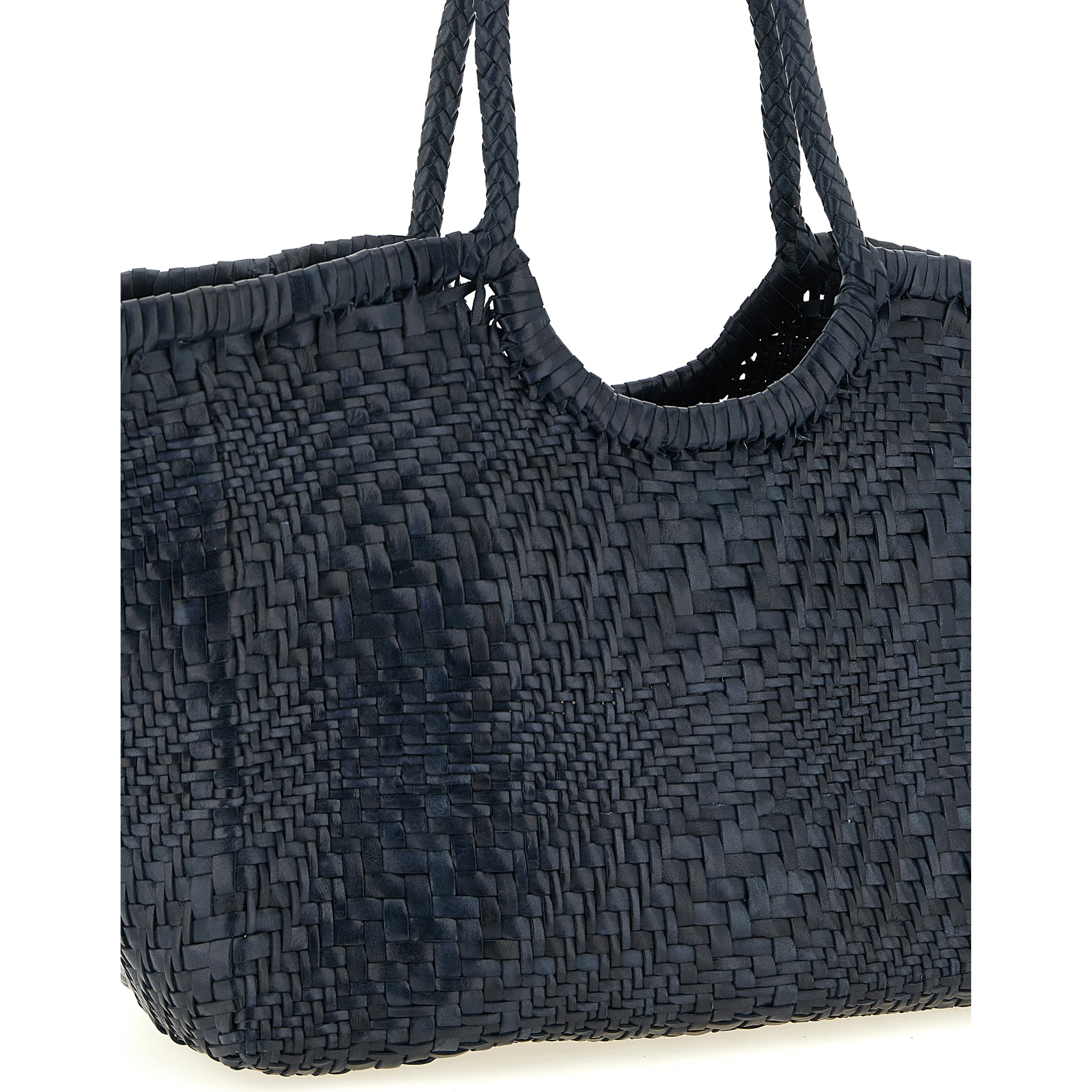Blue Calfskin Handbag