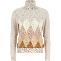 Beige Cashmere Cardigan