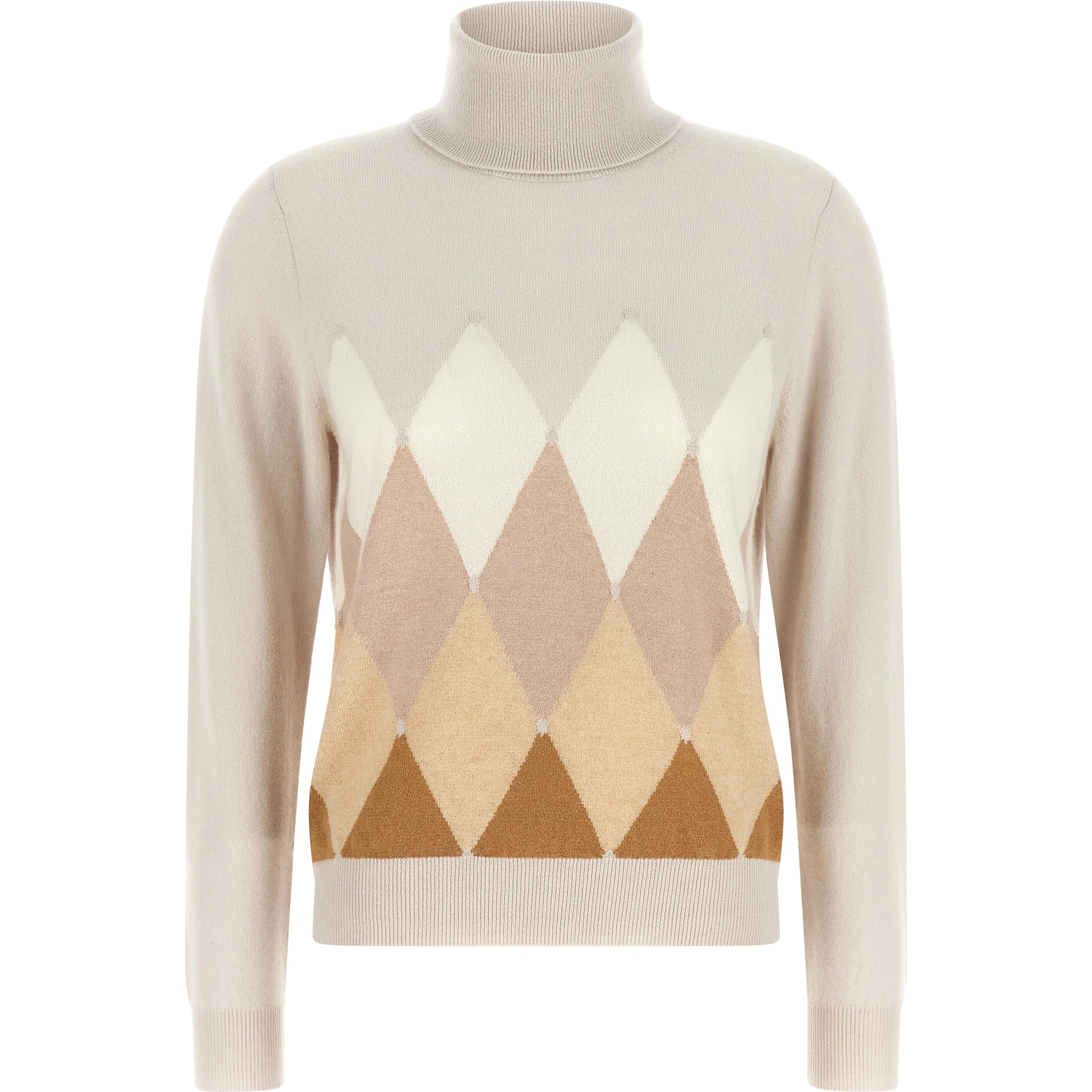 Beige Cashmere Cardigan