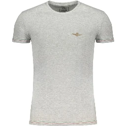 Grigio Cotton Men T-Shirt